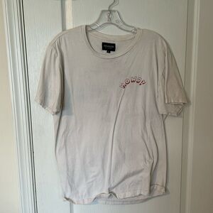Large white t shirt graphic design